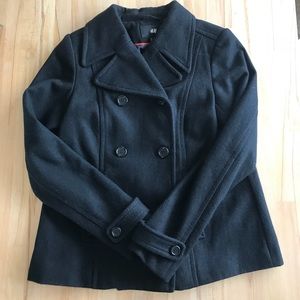 Black H&M Peacoat